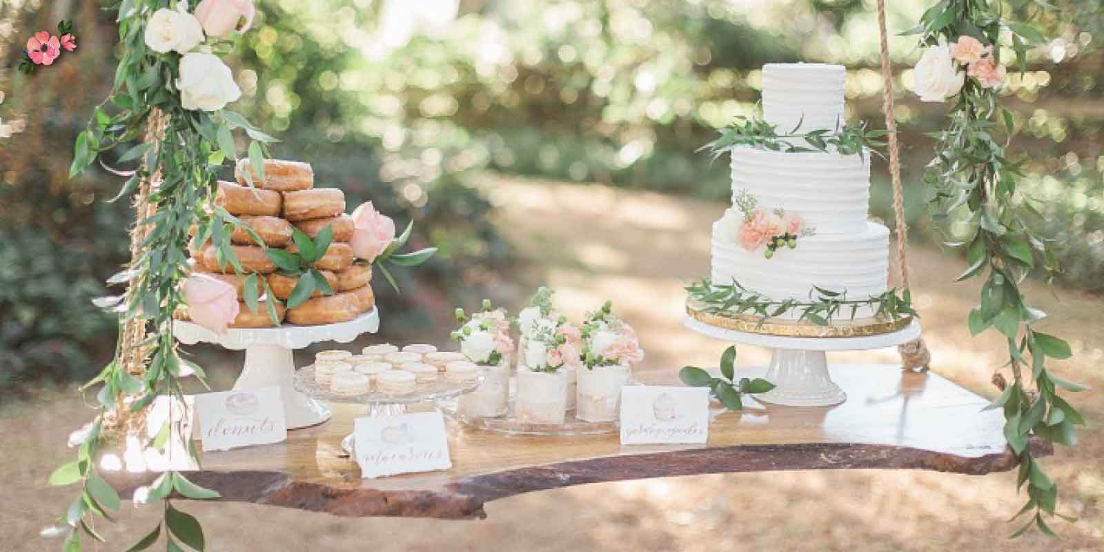 Sweet-Table_Matrimoni-con-l-accento Sweet Table sospeso come un'altalena e wedding cake