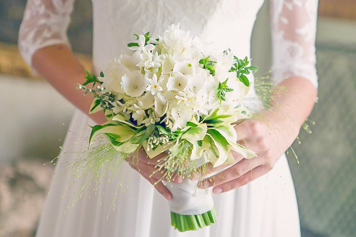 Il bouquet di fiori d’arancio: portafortuna delle spose