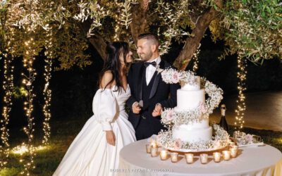 Attenzione alle luci per il taglio della torta!