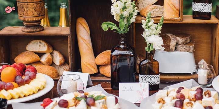 Tavola Bianca: il rinfresco prima del matrimonio