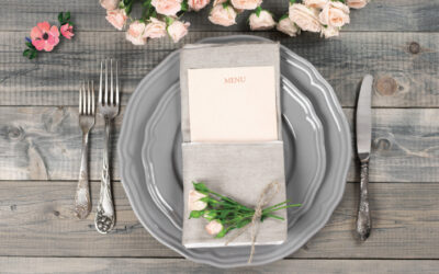 Menù matrimonio: 10 modi per presentarlo