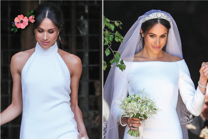 Cambio abito Meghan Markle