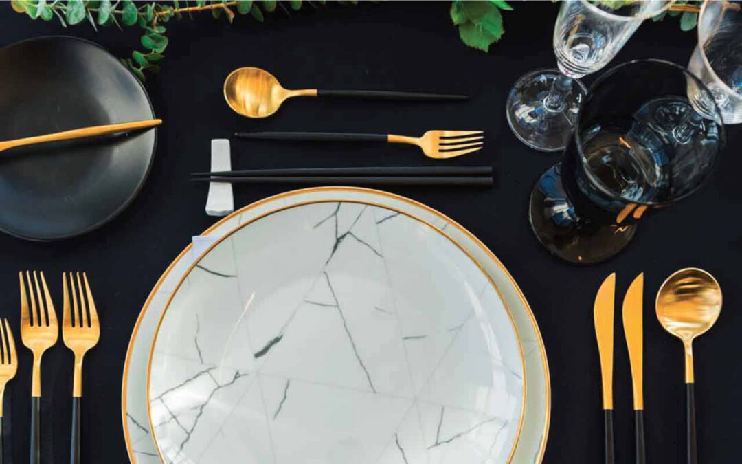 Mise-en-place: l’importanza delle stoviglie
