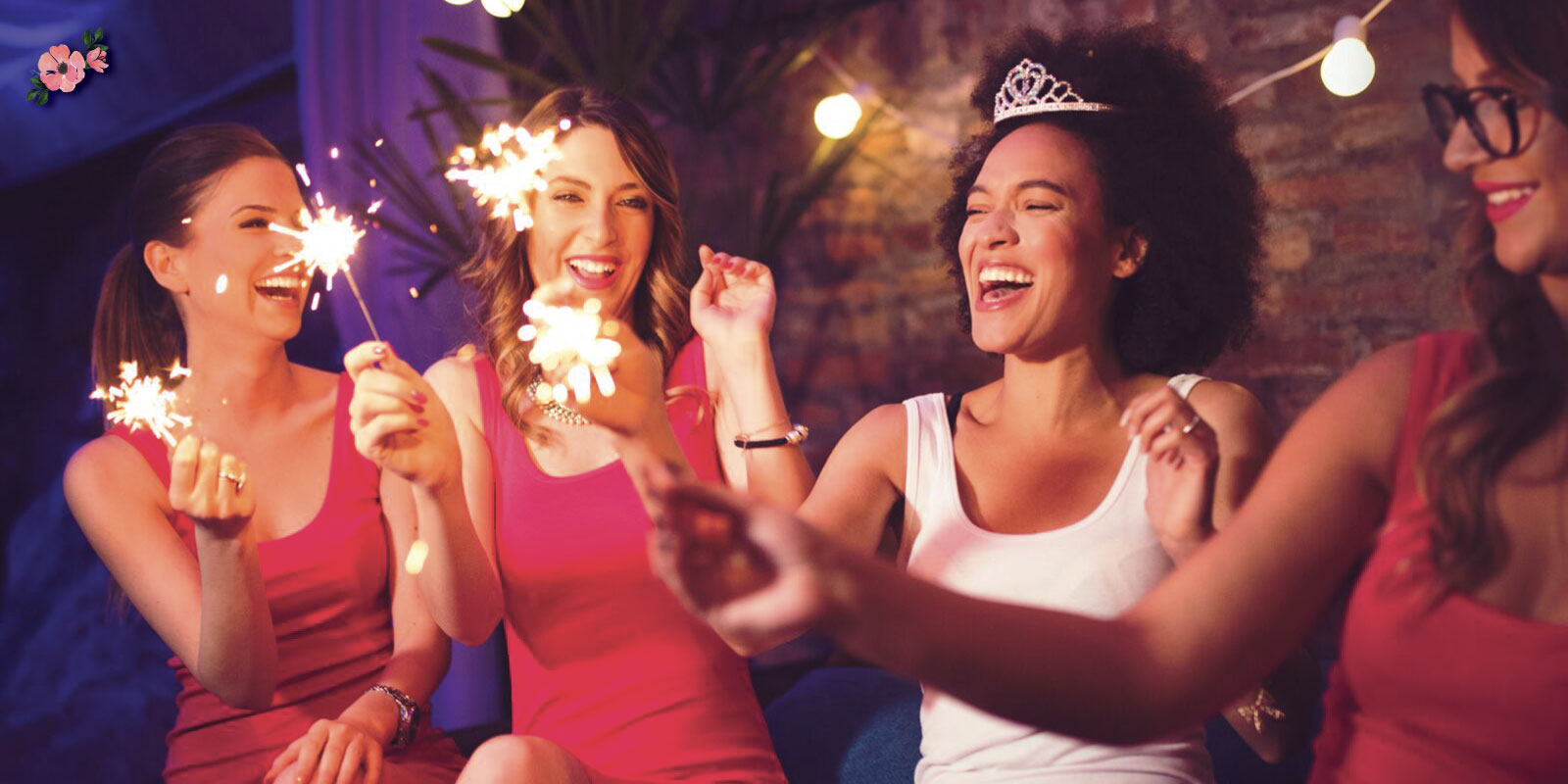 addio al celibato Sposa che festeggia l'addio al celibato con le amiche