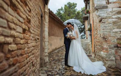 Matrimonio sotto la pioggia