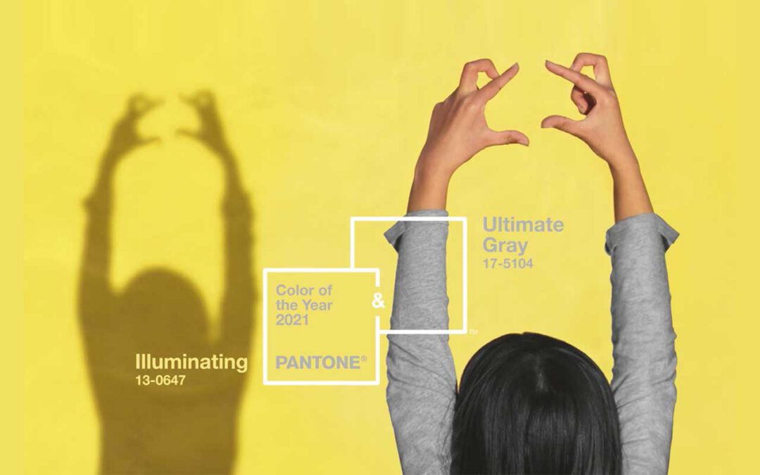 Colore dell’anno 2021: Ultimate gray & Illuminating