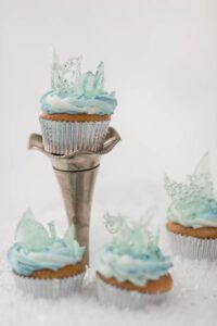 Matrimonio a tema Disney, cupcake ispirati a Frozen