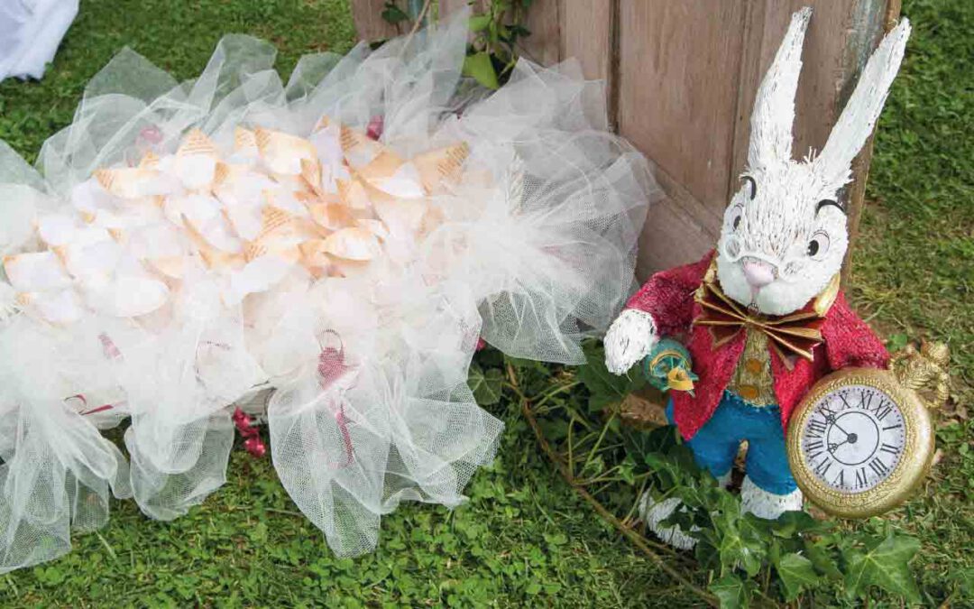 Matrimonio a tema Alice in Wonderland