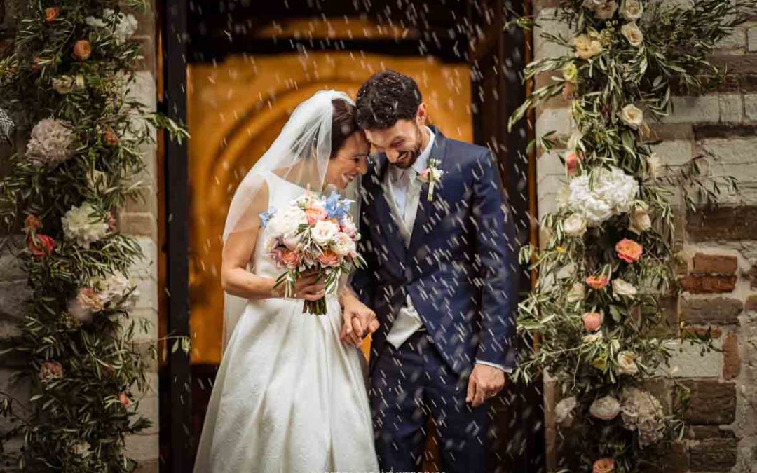 Matrimonio sotto la pioggia