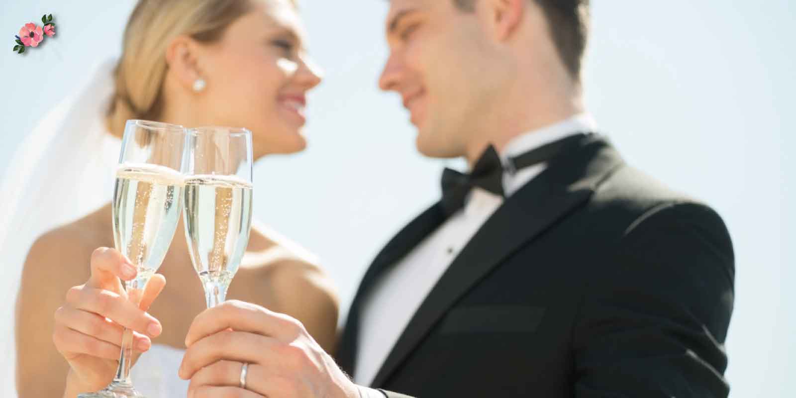 cose da non fare al matrimonio: brindisi con tintinnio