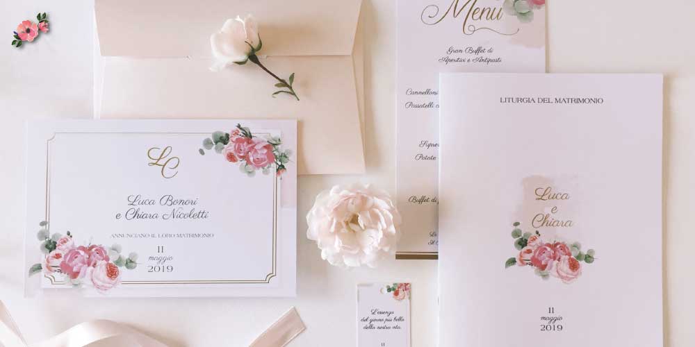 Iniziali degli sposi o logo del matrimonio?