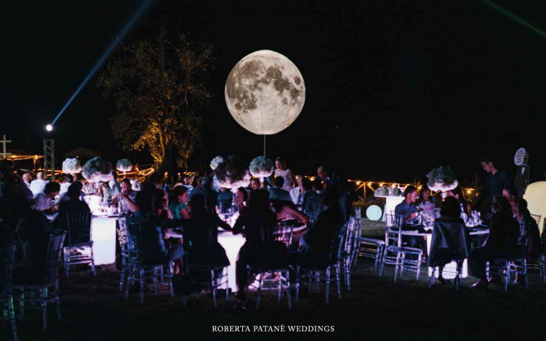 Matrimonio a tema Stelle e Luna