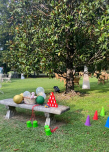 Angolo bimbi con giochi e palloncini by Roberta Patanè Weddings