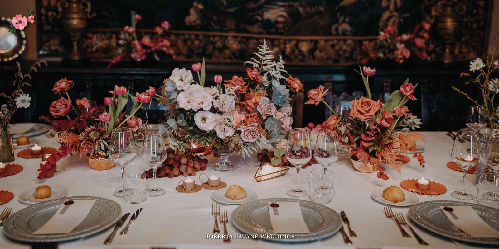 Fotografie di matrimonio: 9 orrori da evitare Fotografie di matrimonio: centrotavola autunnale