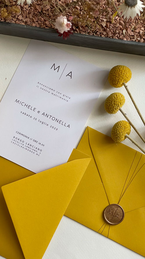 matrimonio giallo ocra: la wedding suite