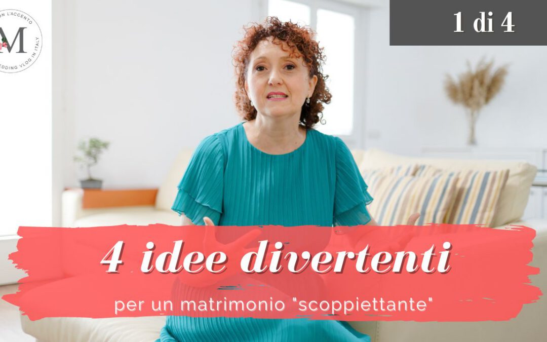 Idee divertenti per matrimonio #1: gioco degli amici