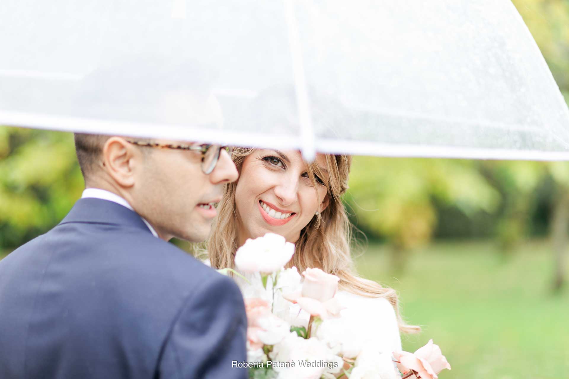 sposa sposo pioggia bride groom rain