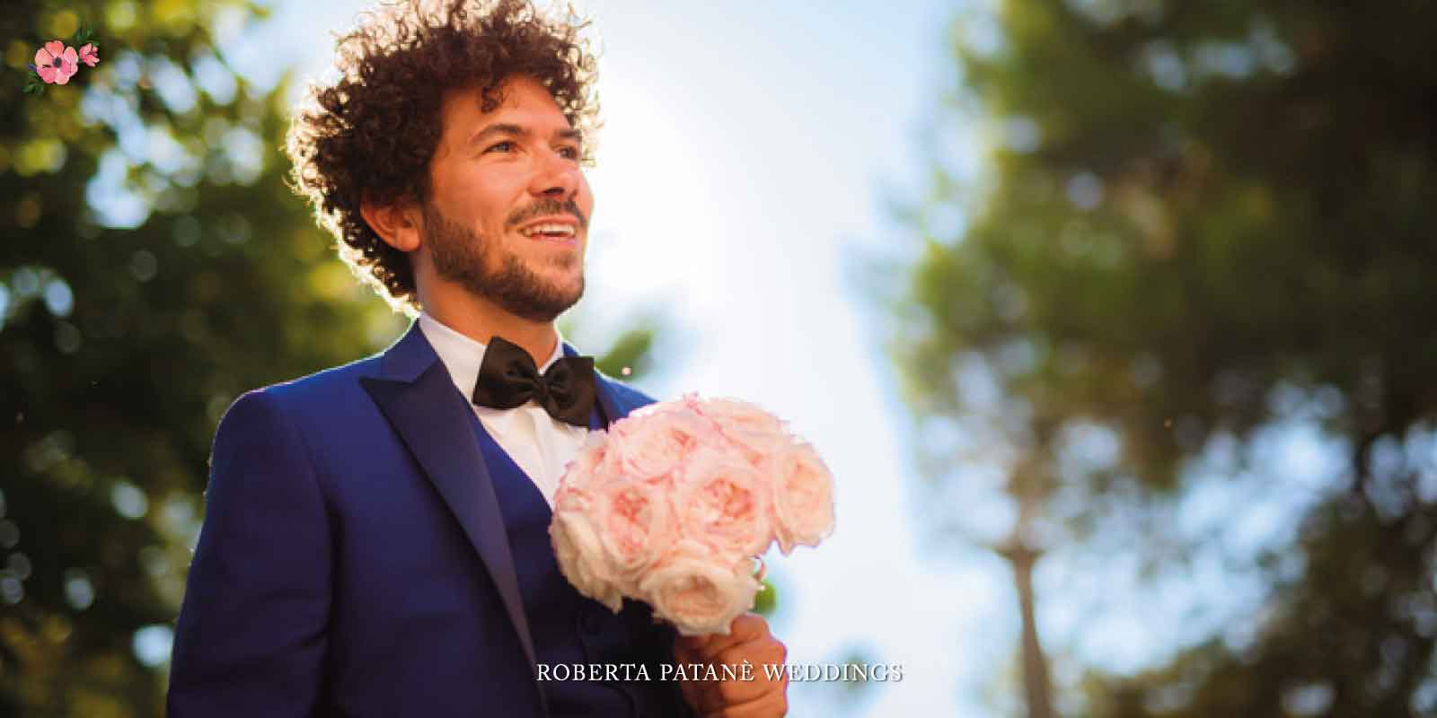 Abito da sposo durante un matrimonio di Roberta Patanè e pubblicato su Matrimoni con l'accento